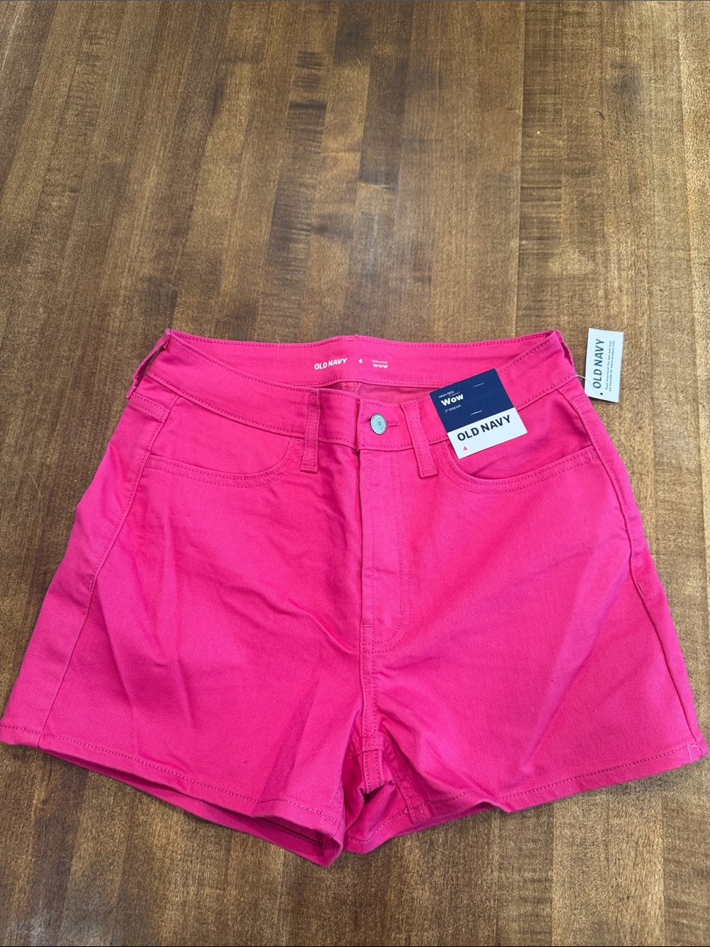NEW WOW Color Pop Orange Shorts